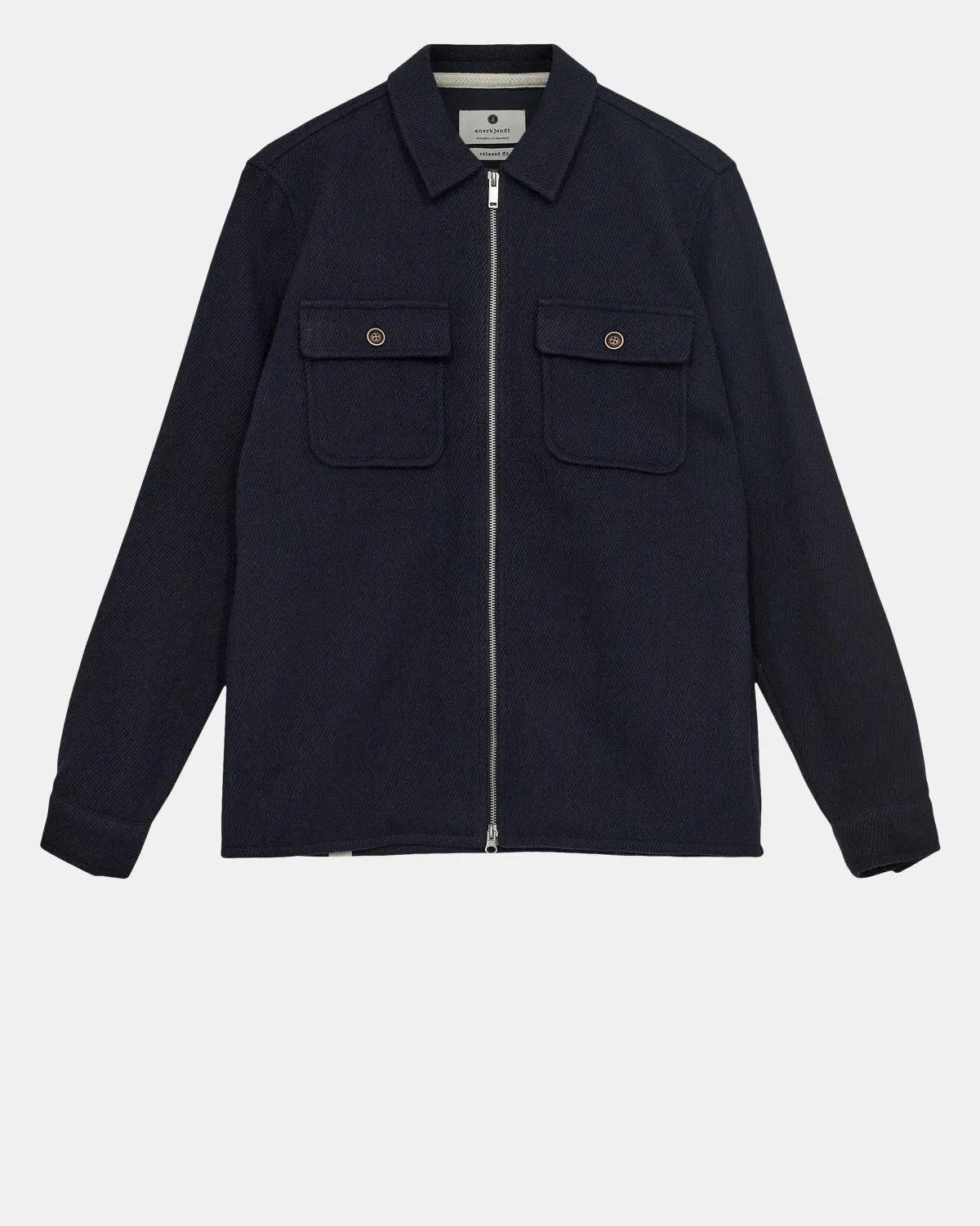 AKHANKY HEAVY TWILL OVERSHIRT - Sky Captain