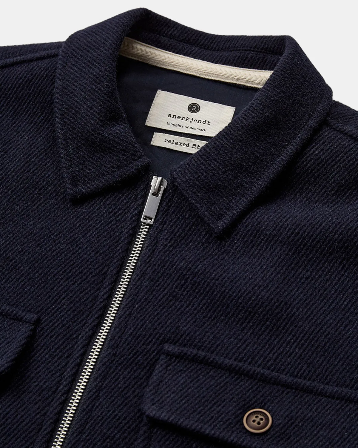 AKHANKY HEAVY TWILL OVERSHIRT - Sky Captain