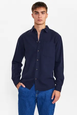 AKLOUIS HEAVY OXFORD SHIRT - Dark Navy