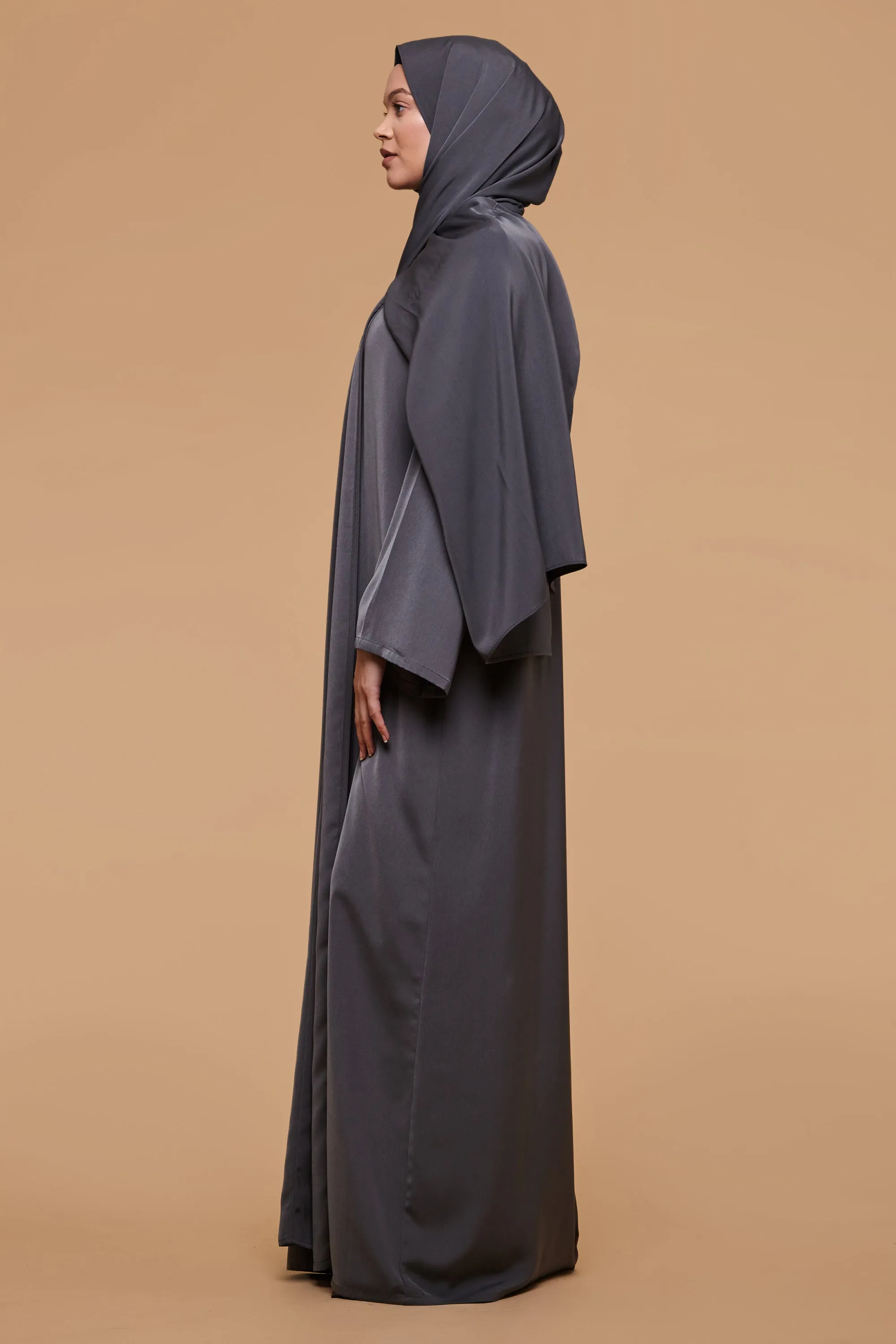 Charcoal Soft Touch Kimono