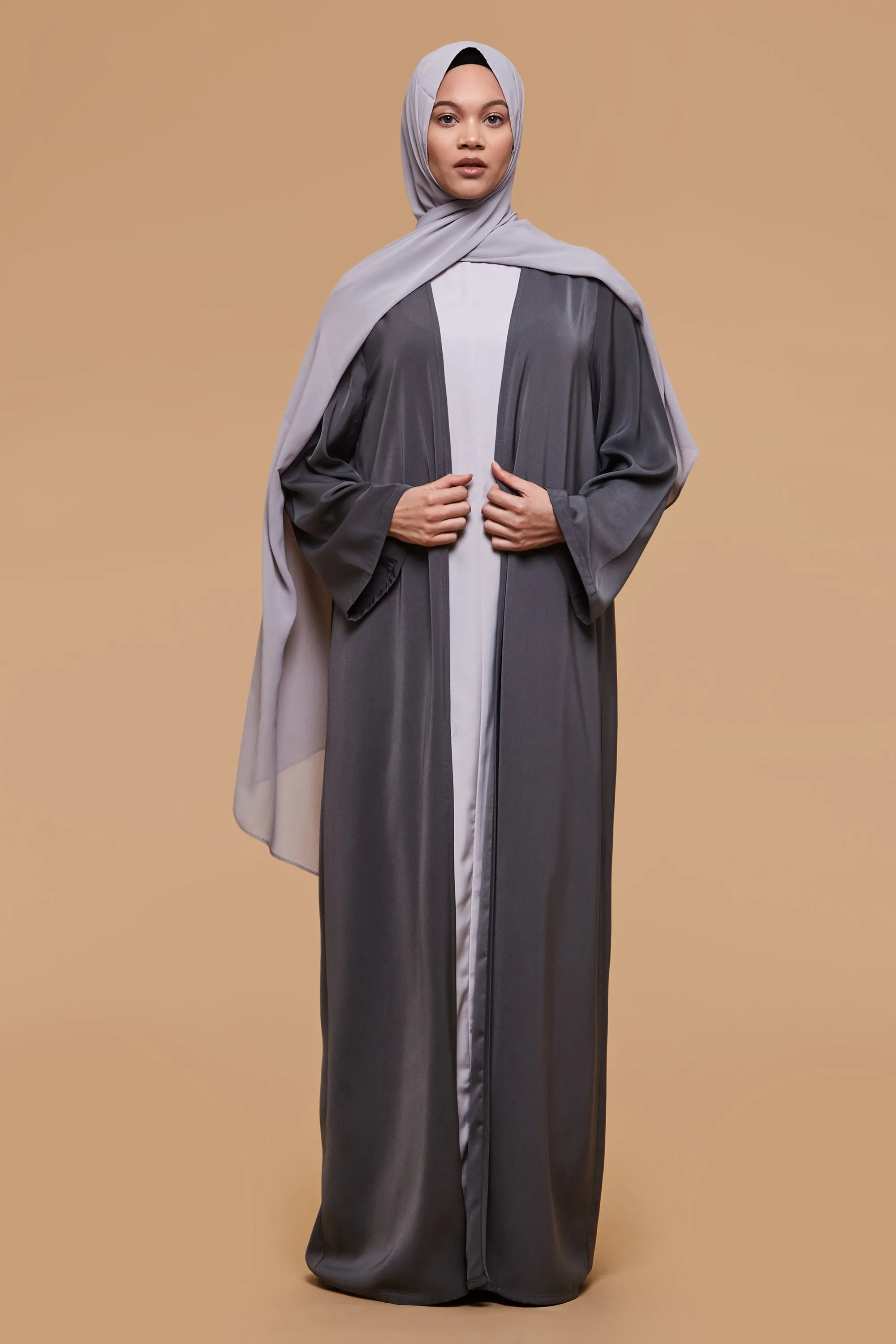 Charcoal Soft Touch Kimono