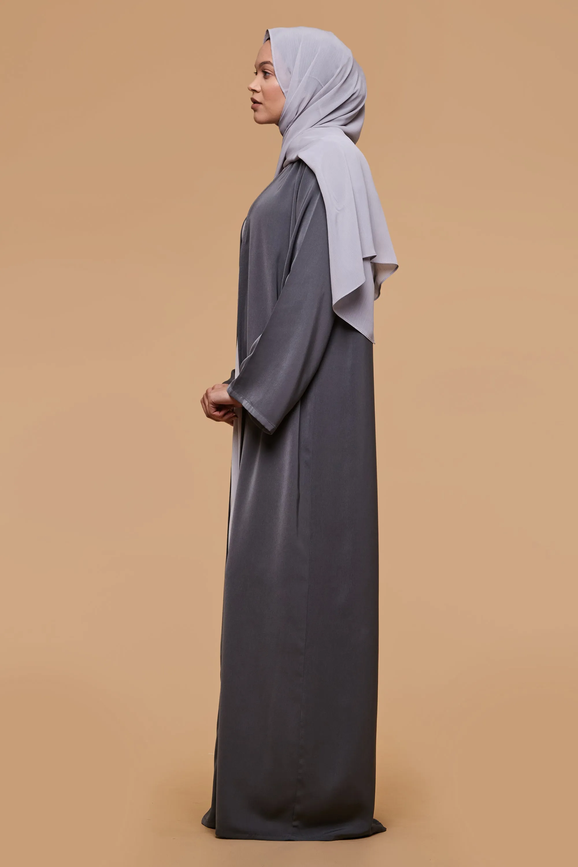 Charcoal Soft Touch Kimono