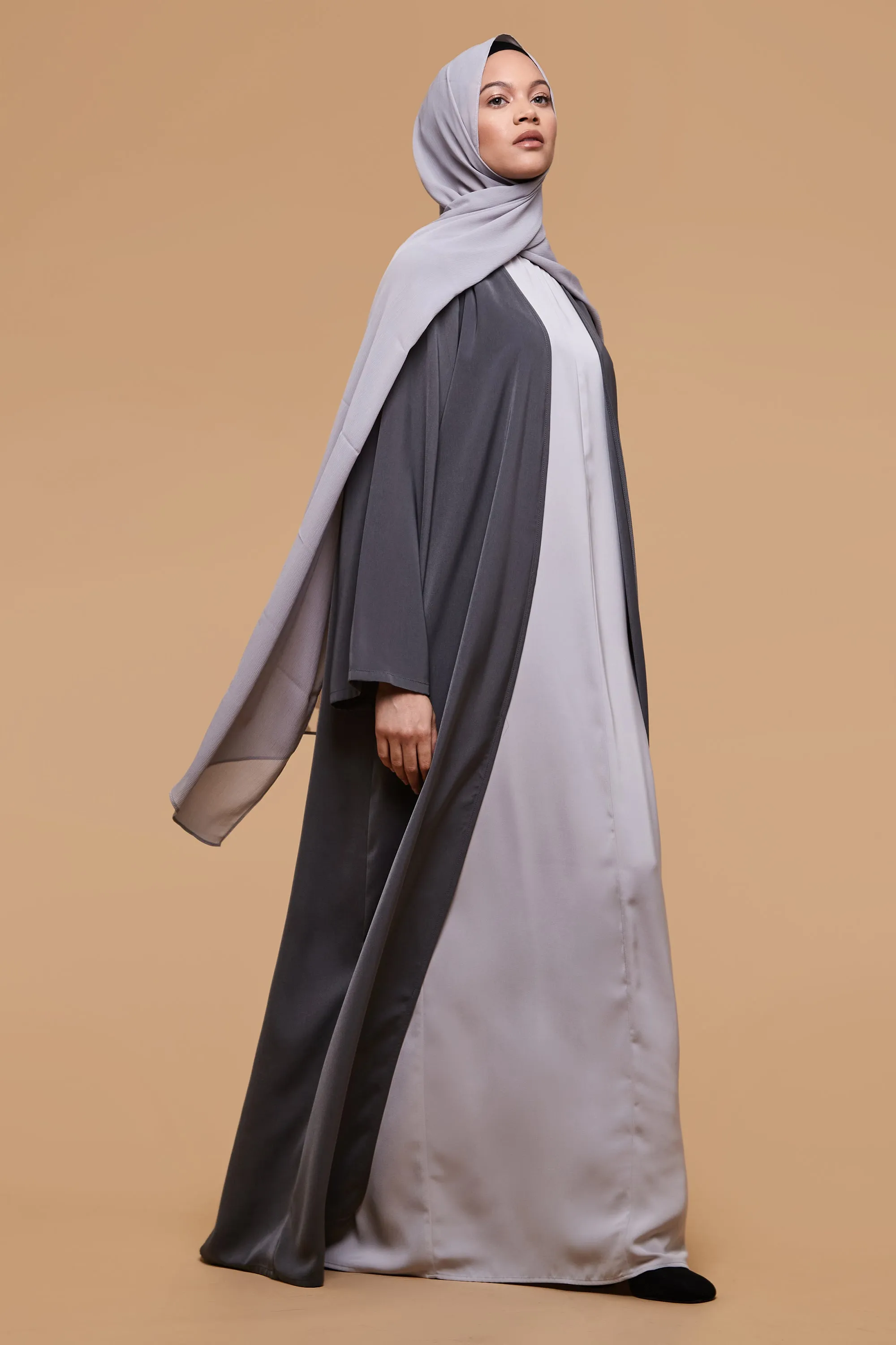 Charcoal Soft Touch Kimono