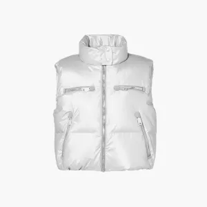 Éclat Ski Bodywarmer, Silver