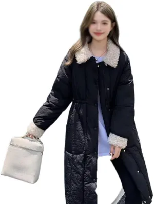 Cotton Padded Coat Women's Puffer Jacket Thick Cotton Winter Coat