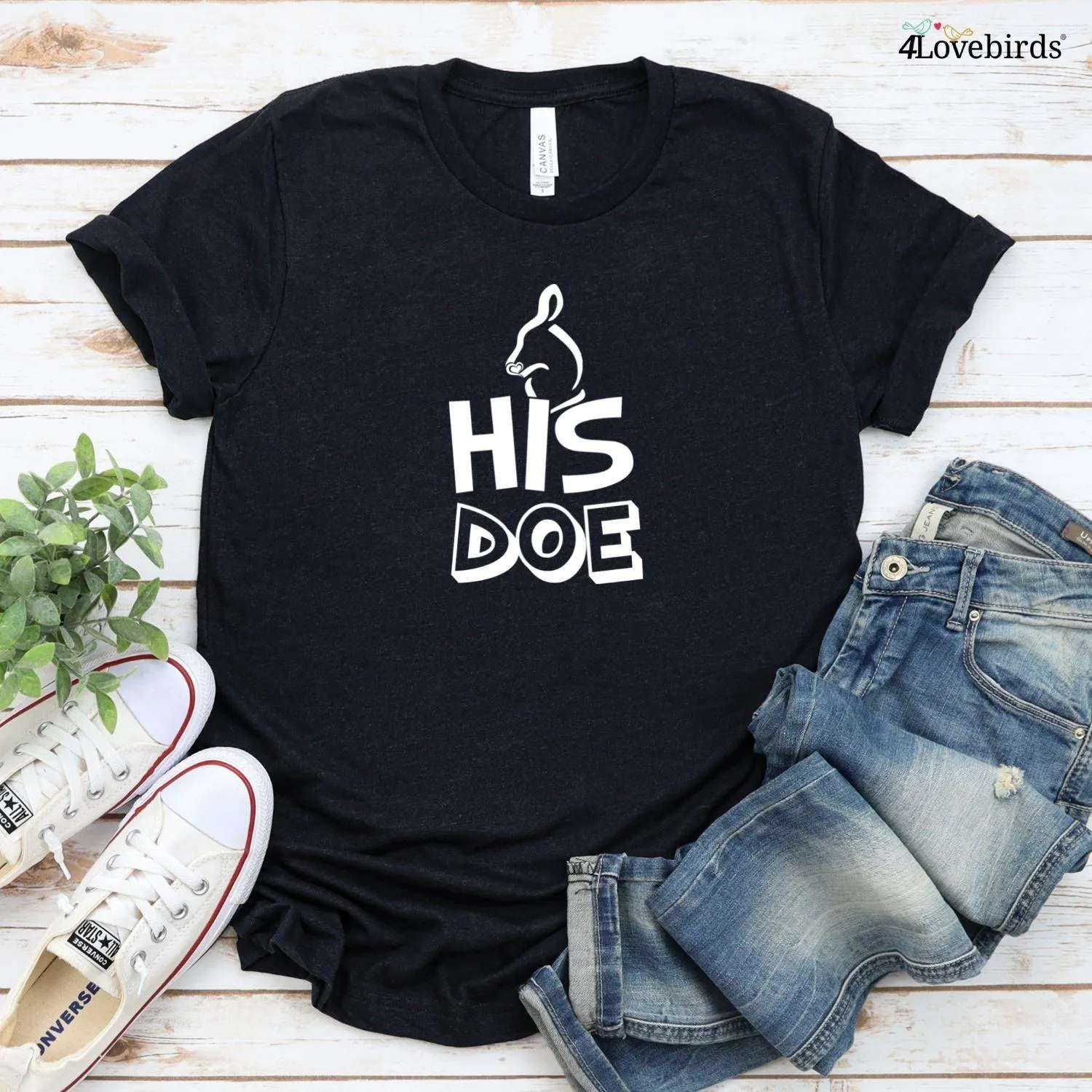 His & Hers Matching Set for Valentine's & Christmas: Her Buck & His Doe