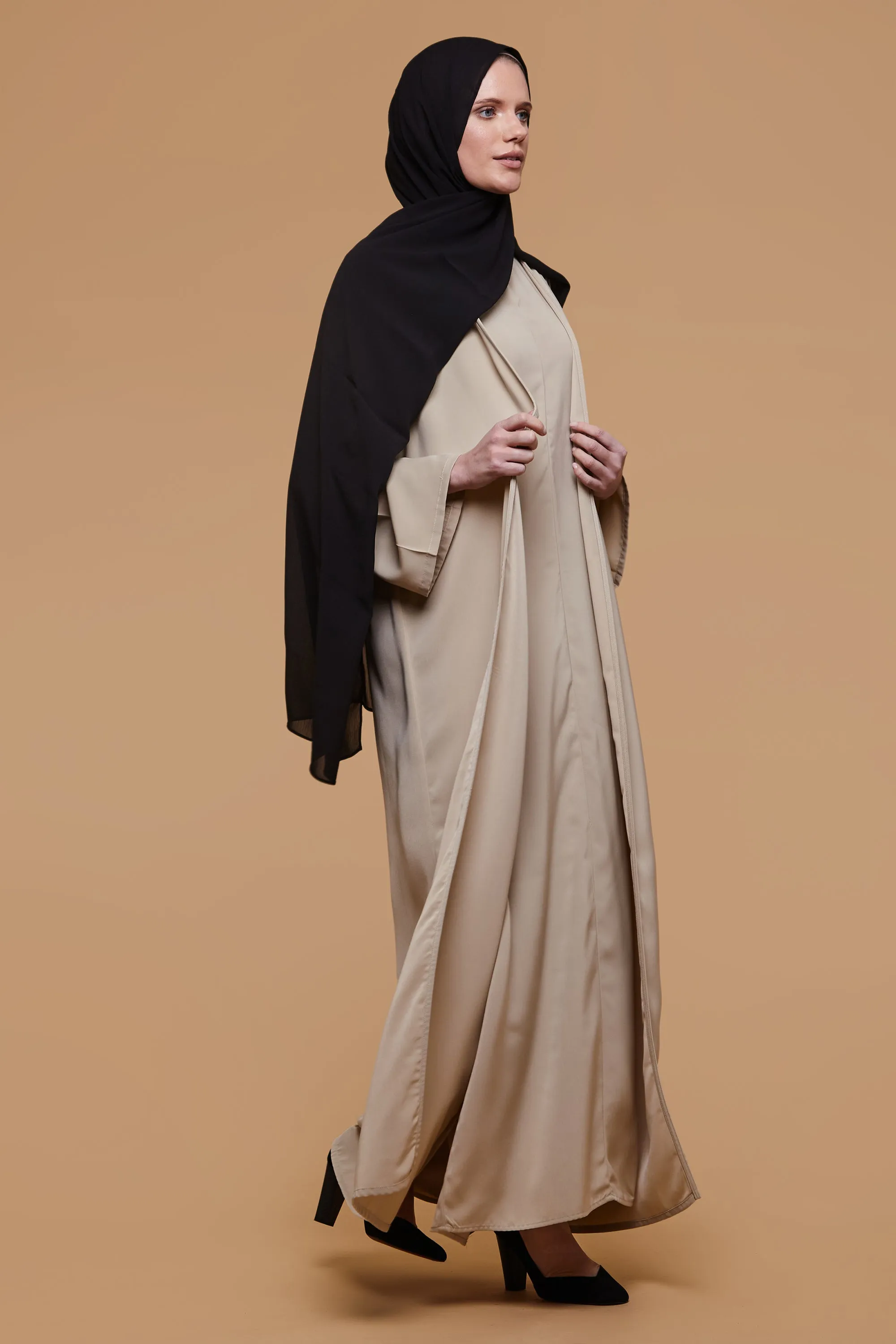 Light Khaki Soft Touch Kimono