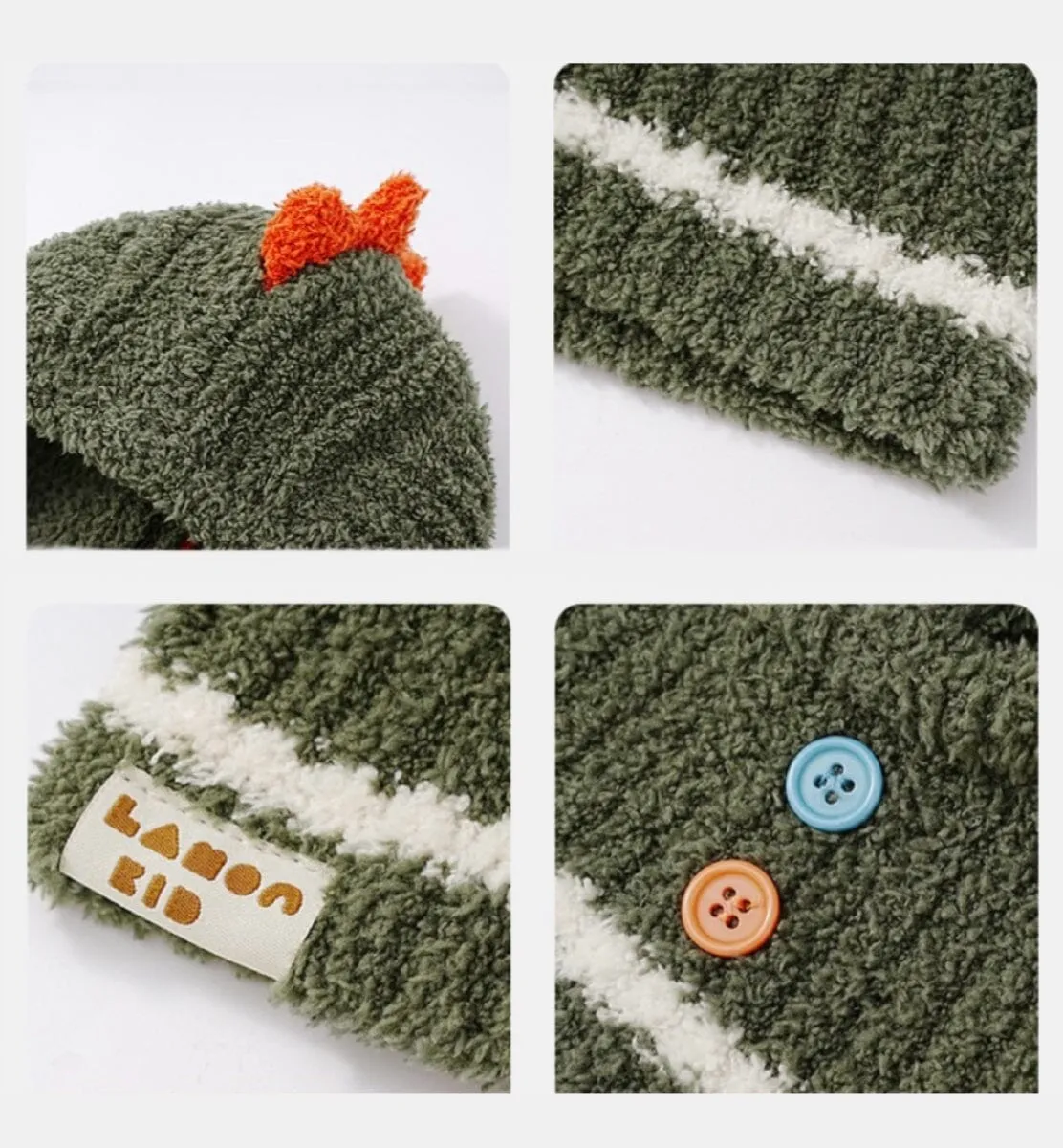 Mad Zoo Animal Winter Plush Hat
