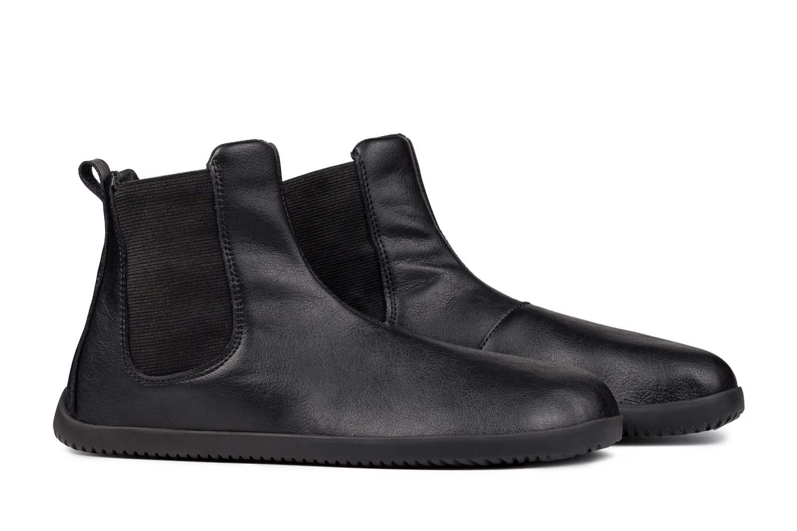 Men’s Chelsea barefoot black boots