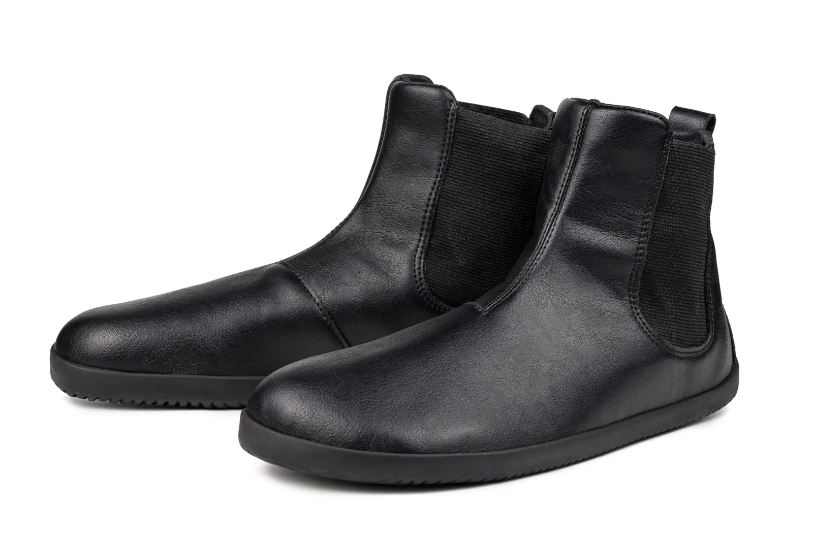Men’s Chelsea barefoot black boots
