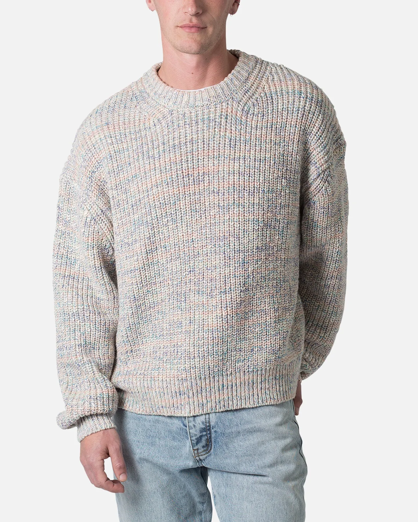 MNML Rainbow Knit Sweater Multi