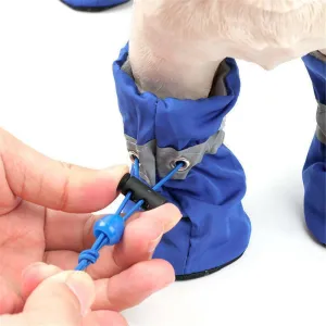 PET Boots Shoes Anti Slip Waterproof