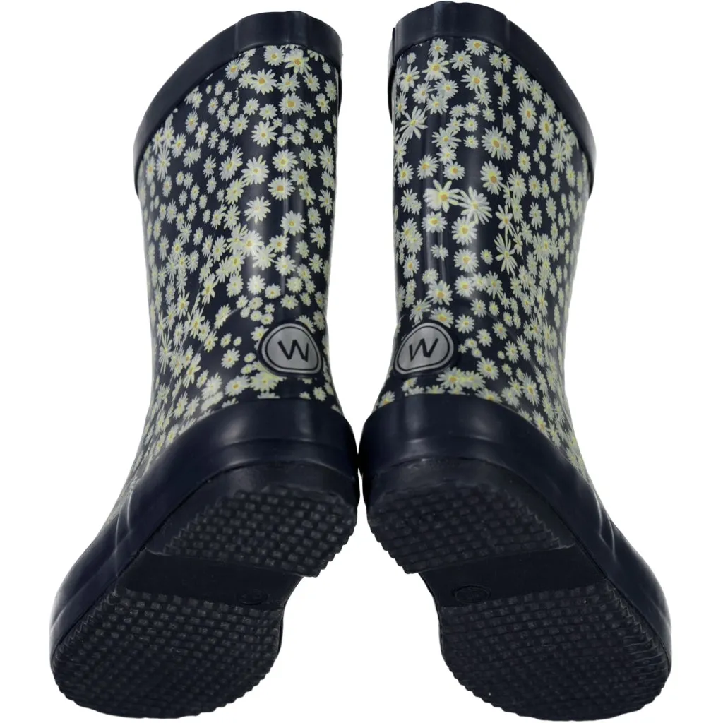 Rubber Boots Alpha - ink flowers