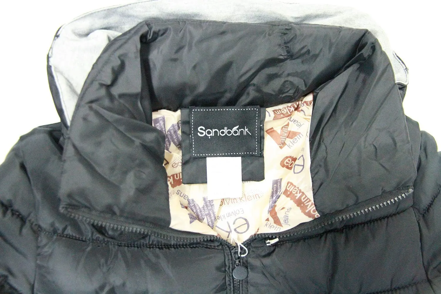 sandbank Women's Winter Parka Jacket Warm Stand Collar Cotton Quilted Down Coat