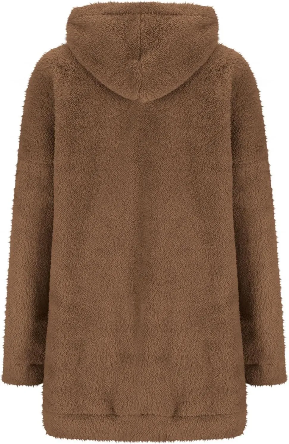 Sherpa Hoodie Dress for Women Cute Fuzzy Long Sleeve Sweatshirt Dress Casual Mini Sweater Dress Soft Loungewear