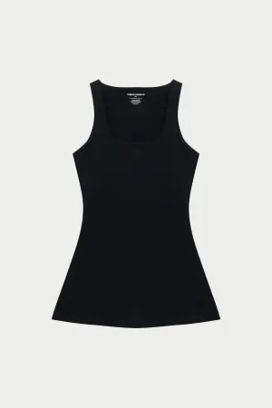 SOFT TOUCH SKORT DRESS - BLACK