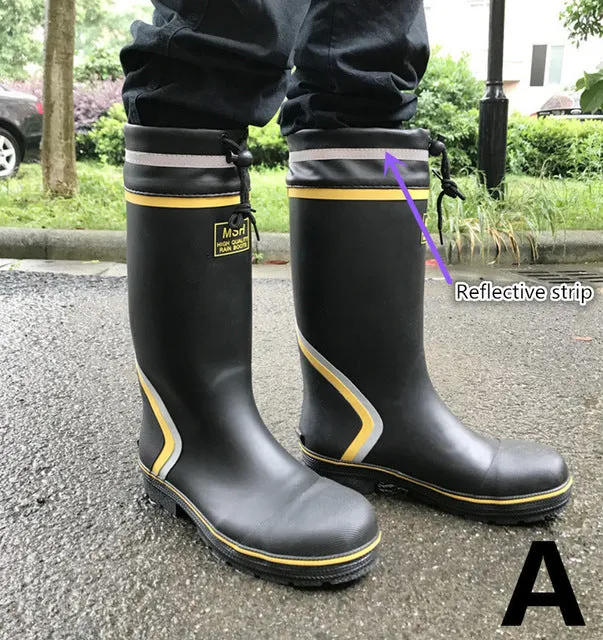 Steel Toe Anti-puncture Rubber Waterproof Boots