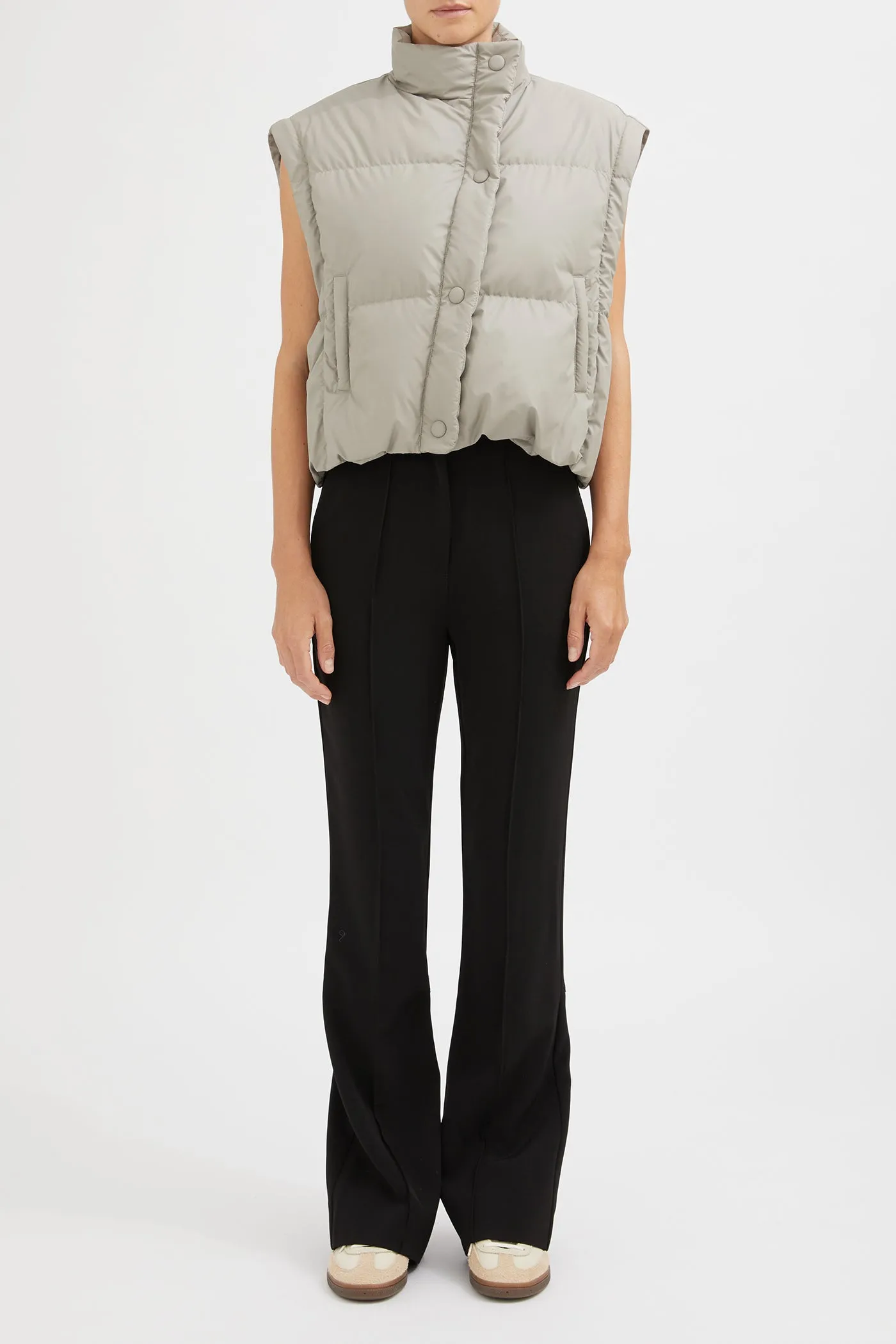 The Detachable Sleeve Duck Down Puffer Jacket