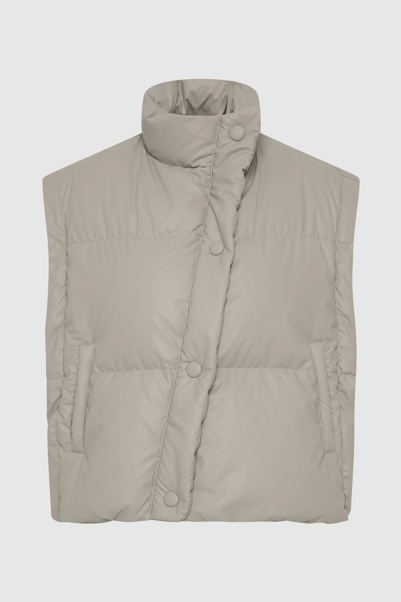 The Detachable Sleeve Duck Down Puffer Jacket