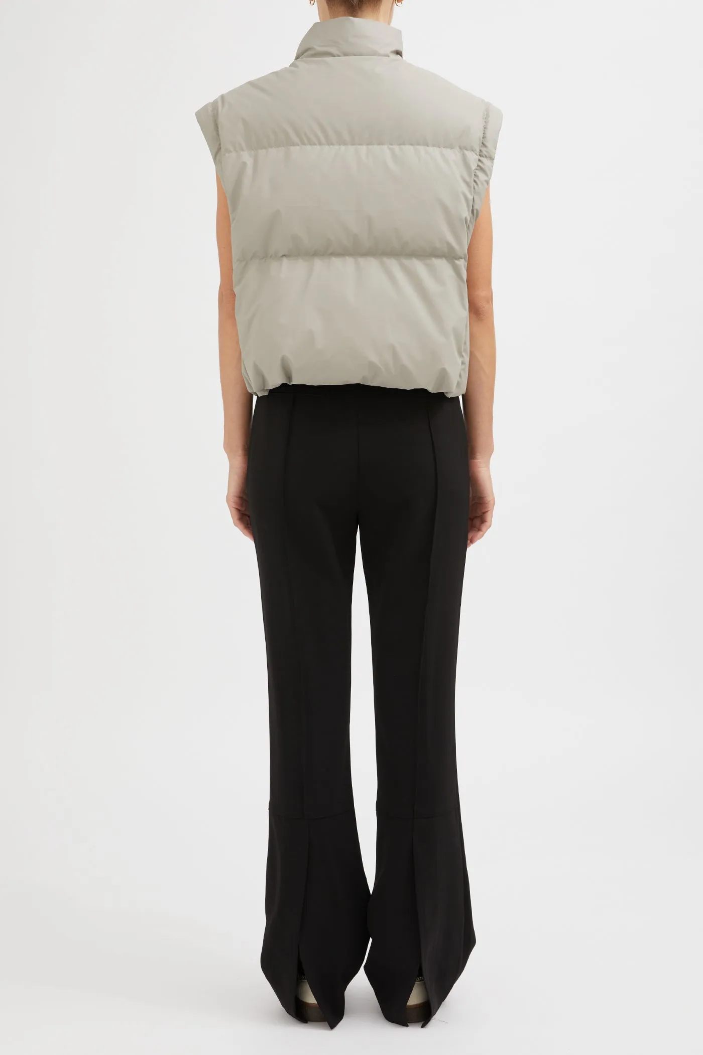 The Detachable Sleeve Duck Down Puffer Jacket