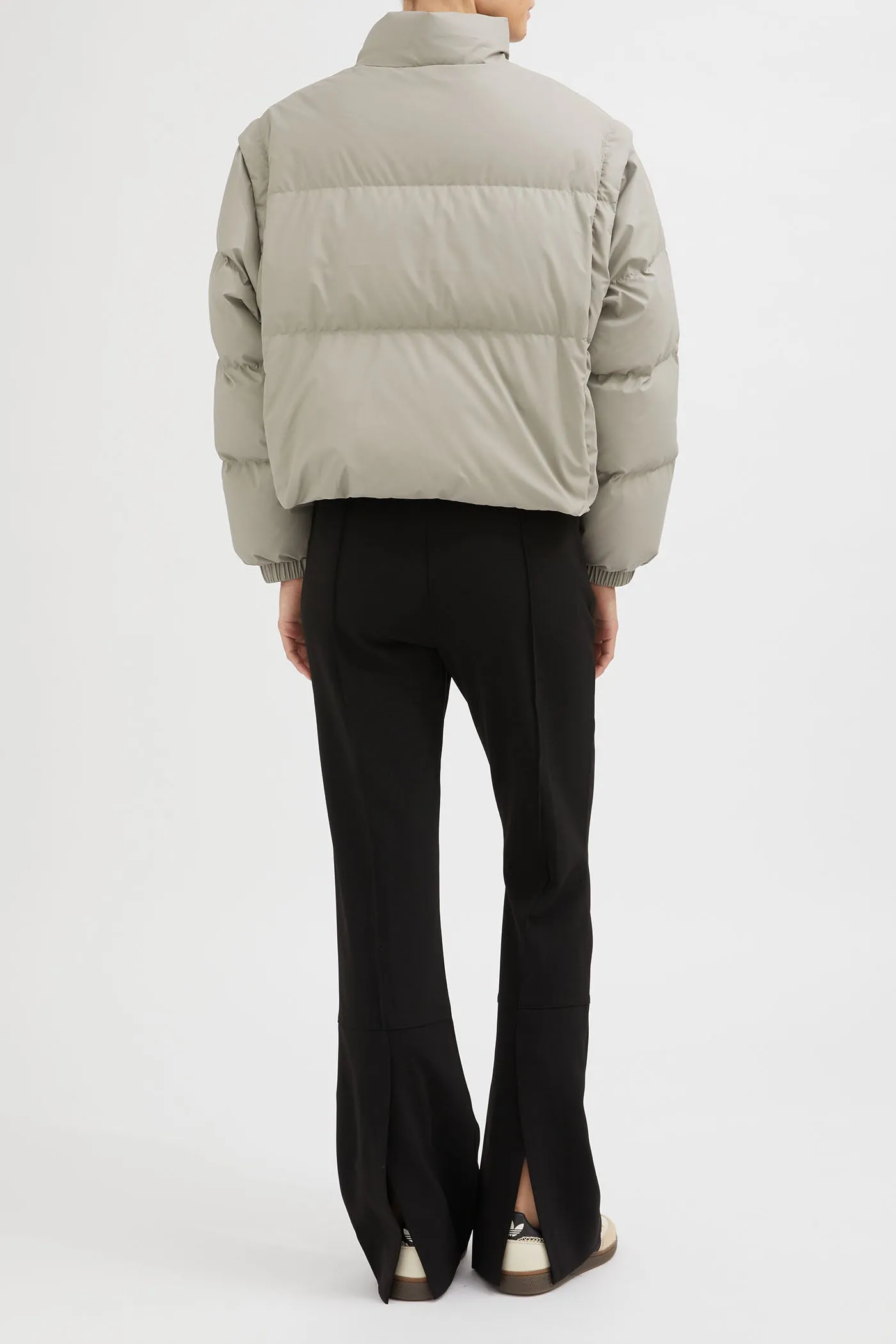 The Detachable Sleeve Duck Down Puffer Jacket