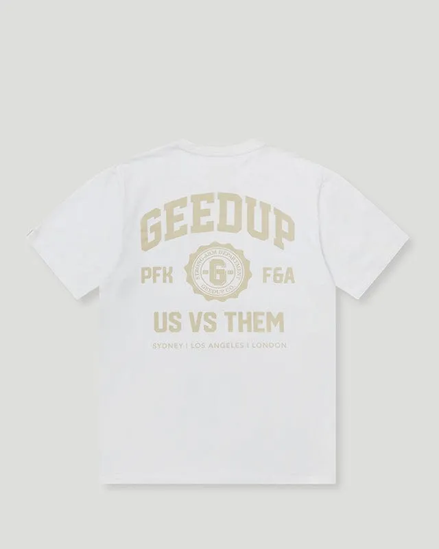 Us vs. Them T-Shirt White/Beige