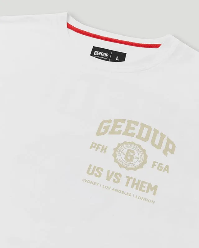 Us vs. Them T-Shirt White/Beige