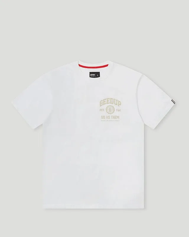 Us vs. Them T-Shirt White/Beige