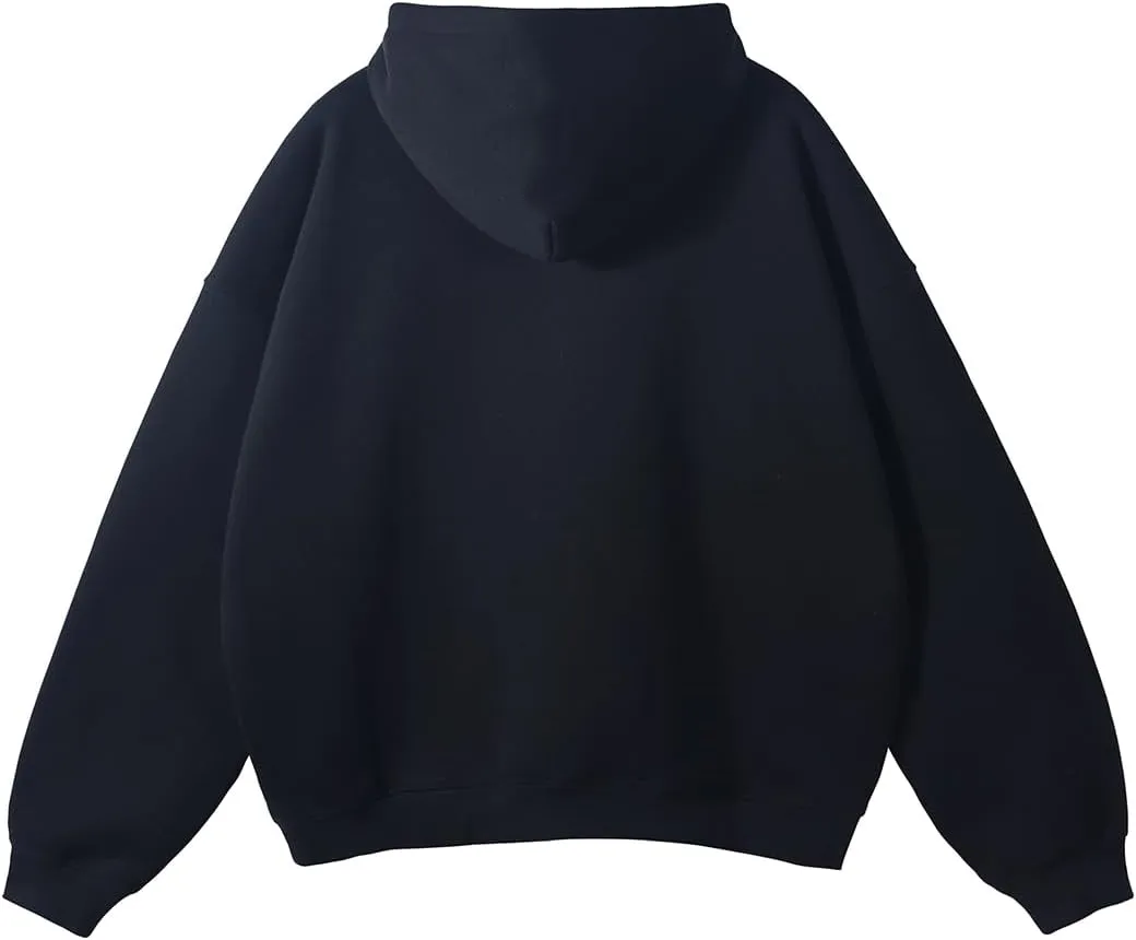 VFIVE UNFOUR 350gsm Thick Cotton Lined Hoodies Winter Oversized Blank Hoodies Warm Sweatshirts