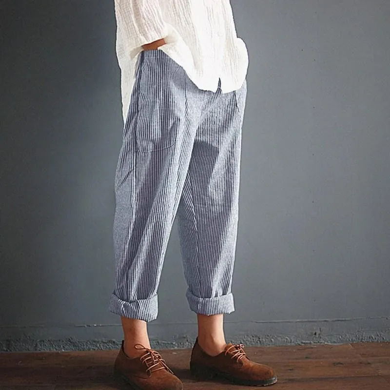 Vintage Striped Trousers | Zen