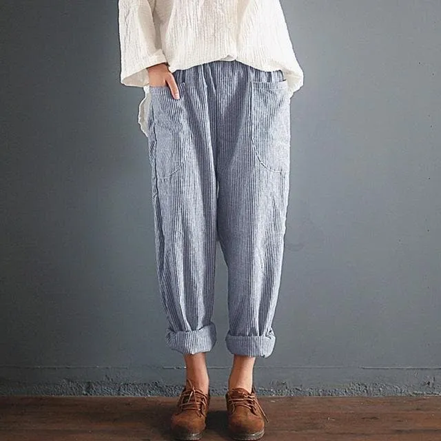 Vintage Striped Trousers | Zen
