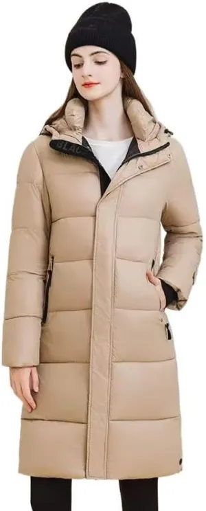 Winter Down Cotton Long Parkas Women's Thick Warm Korean Padded Jacket Winter Clothes Women Coat