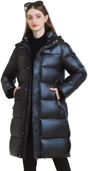 Winter Down Cotton Long Parkas Women's Thick Warm Korean Padded Jacket Winter Clothes Women Coat