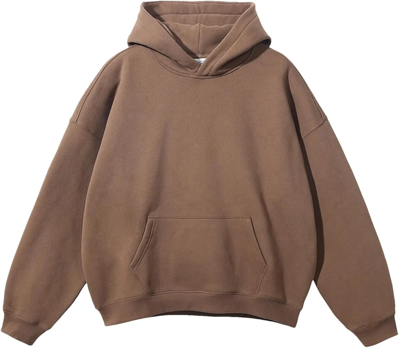 Womens Fall Winter Oversized Loose Basic Solid Hoodies Unisex Thick Sweatshirts Pullover Fleece Sweaters