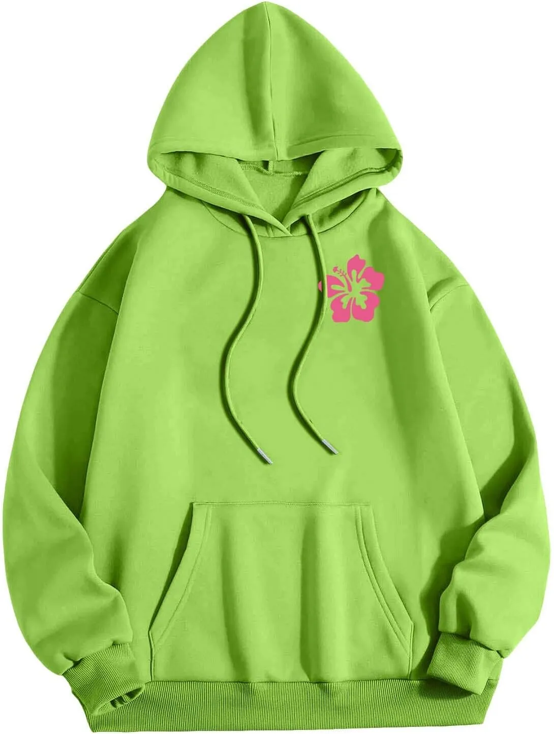 Womens Hoodies Long Sleeve Letter Print Warm Fall Winter Sweatshirts Oversized Hooded Pullover 2024 Trendy