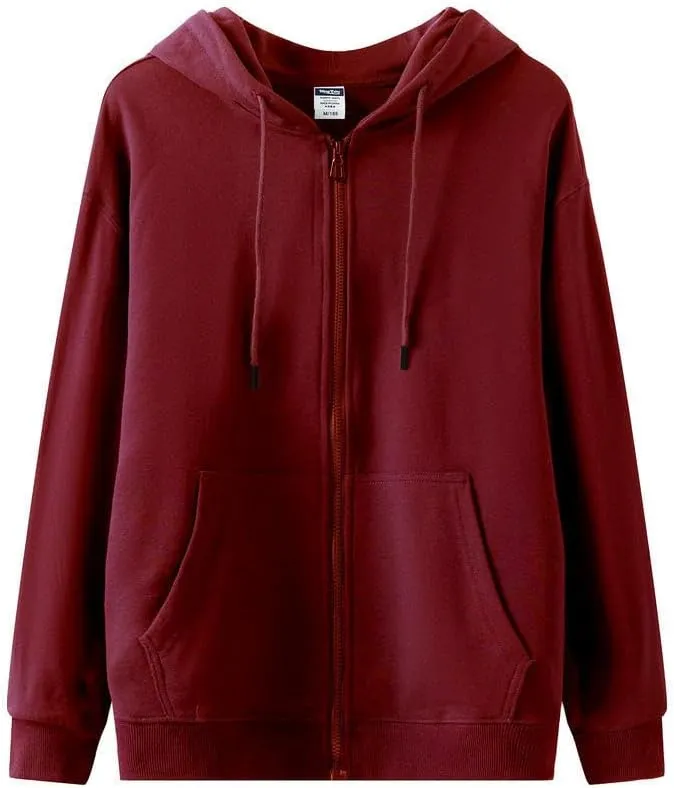Womens Thick Cotton Lined Hoodies Winter Oversized Hoodies Warm Sweatshirts