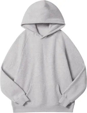 YEOREO Oversized Hoodies for Women Pullover Fleece Sweatshirts with Pocket Saavedra Fall Winter Casual Loose Outfits