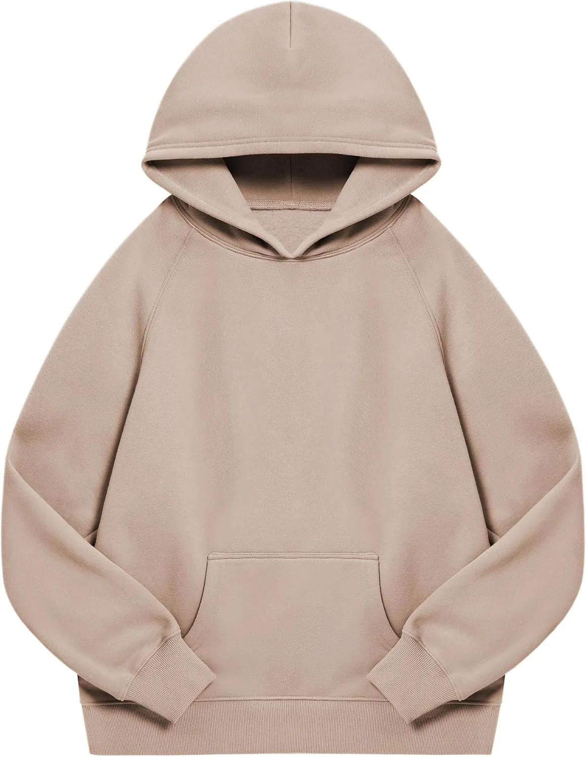 YEOREO Oversized Hoodies for Women Pullover Fleece Sweatshirts with Pocket Saavedra Fall Winter Casual Loose Outfits