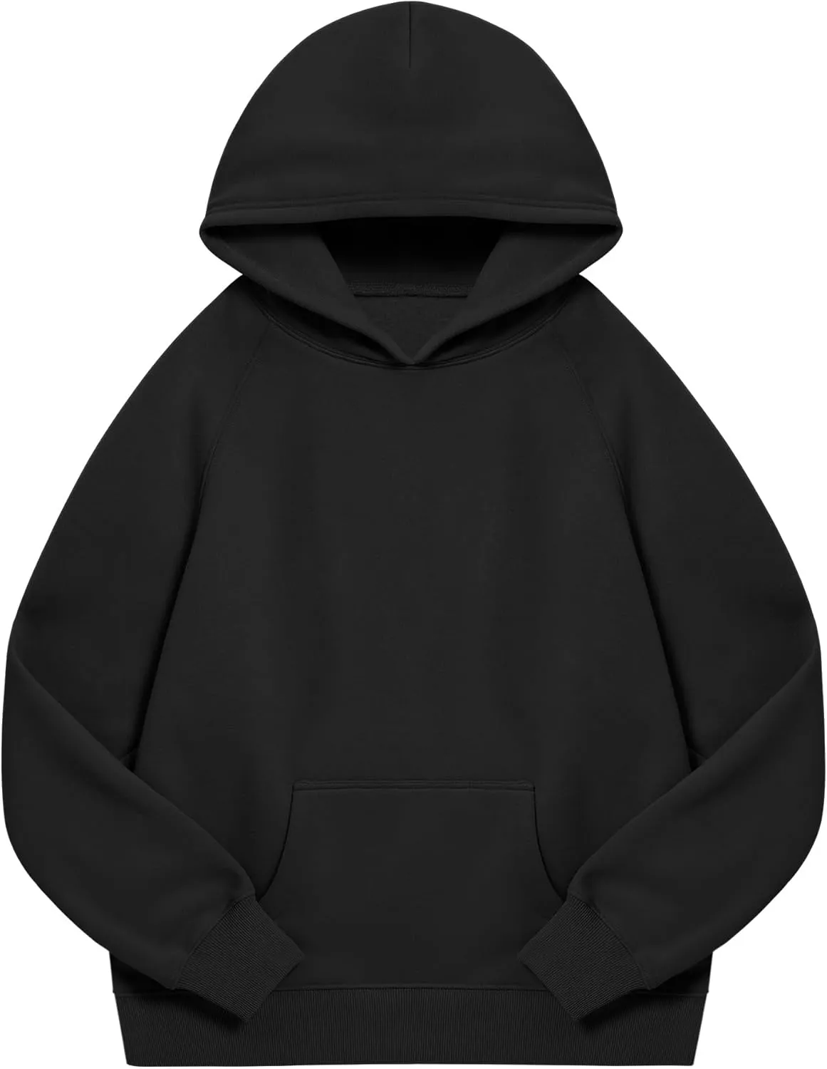 YEOREO Oversized Hoodies for Women Pullover Fleece Sweatshirts with Pocket Saavedra Fall Winter Casual Loose Outfits