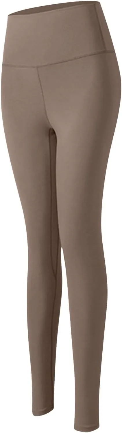 Yoga Women Straight Dress Pants with Pockets Tall Petite Regular for Work Business Thick Leggings for Women Plus