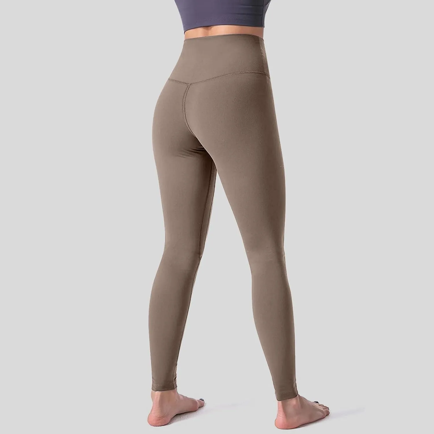 Yoga Women Straight Dress Pants with Pockets Tall Petite Regular for Work Business Thick Leggings for Women Plus